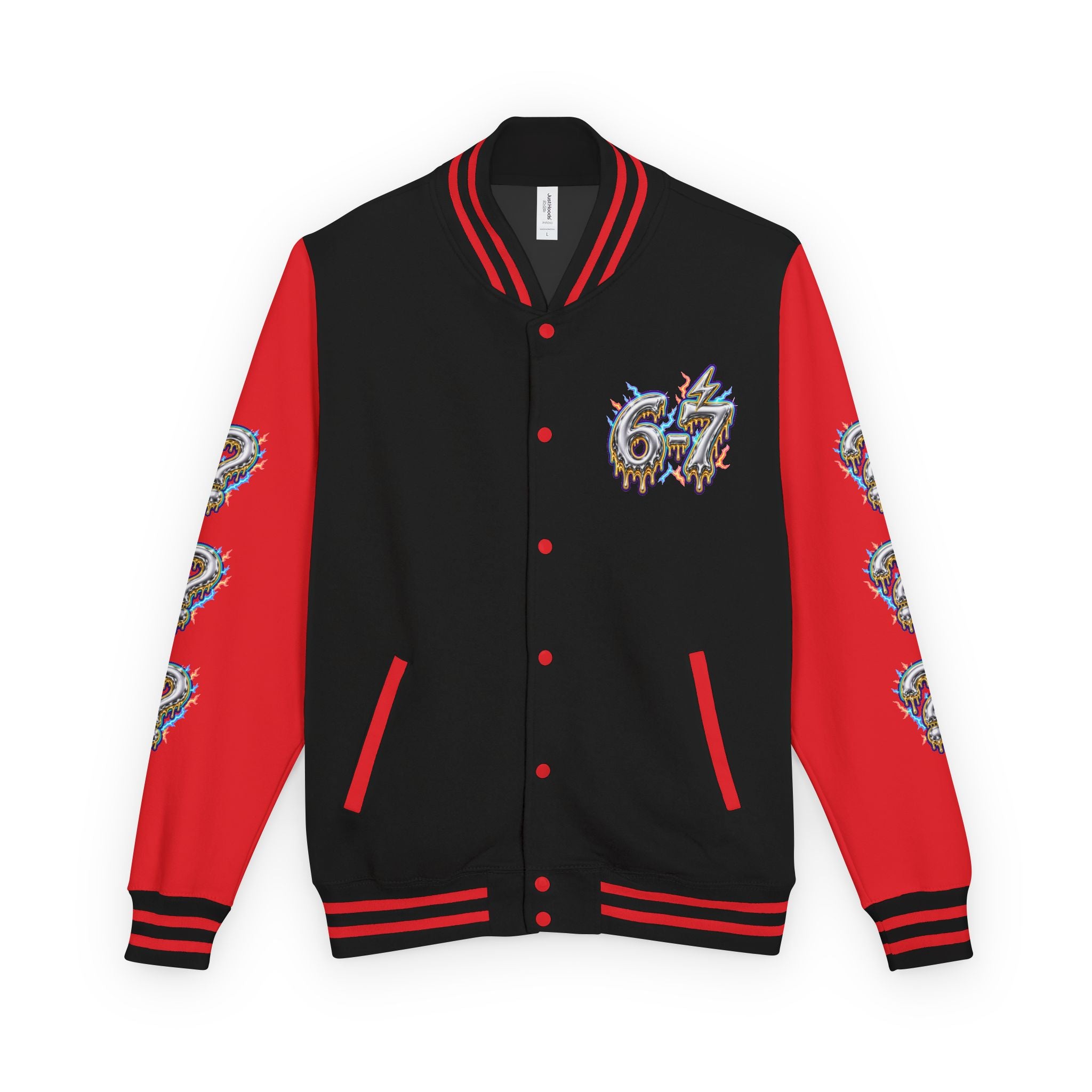 6-7 Unisex Letterman — What's The Answer? 6-7 Always