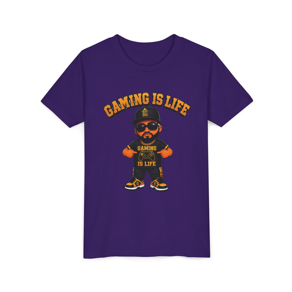 StepYahGameUp — Gaming Is Life | Youth Tee
