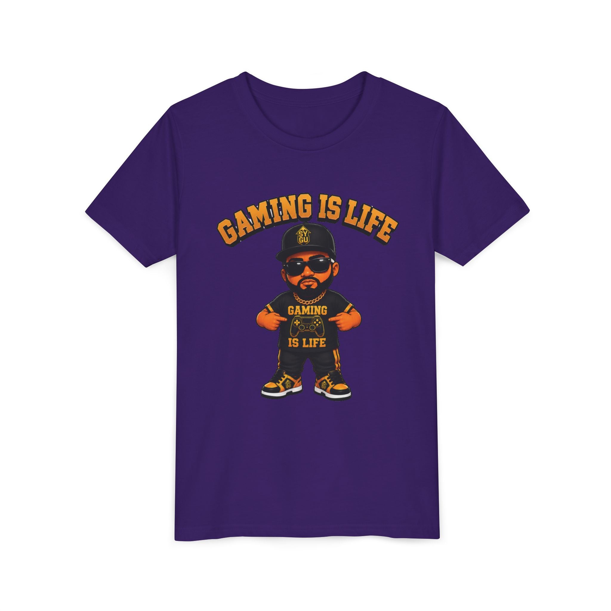 StepYahGameUp — Gaming Is Life | Youth Tee