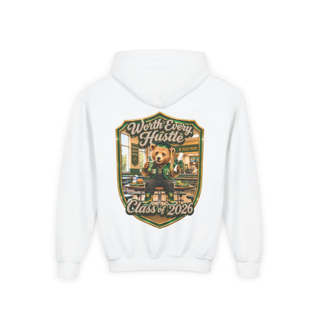 Little Barrett Youth Hoodie — Worth Every Hustle