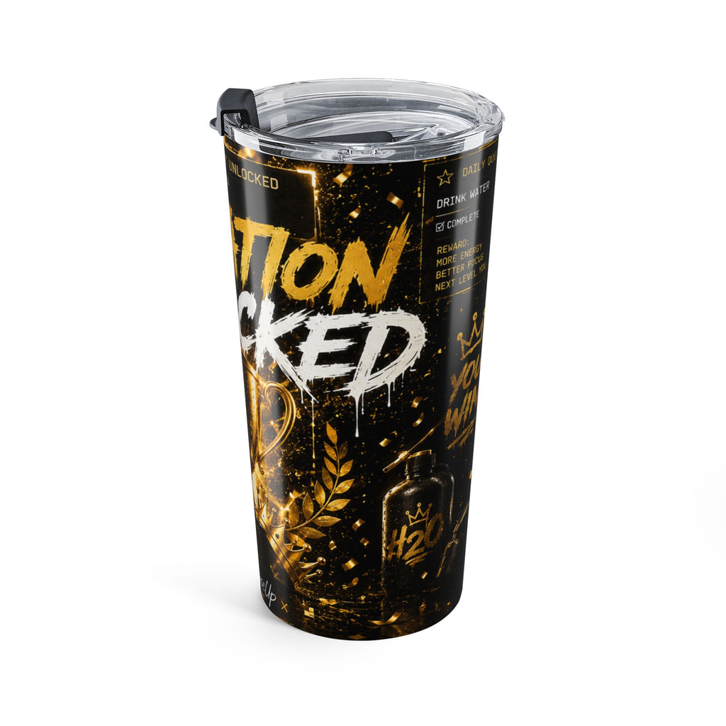 StepYahGameUp — Hydration Unlocked | 20oz Tumbler