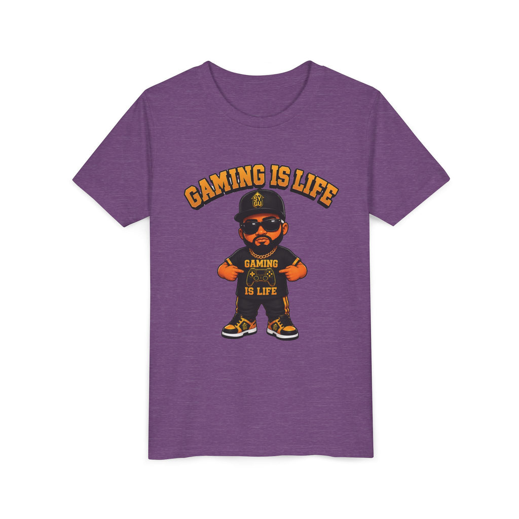 StepYahGameUp — Gaming Is Life | Youth Tee