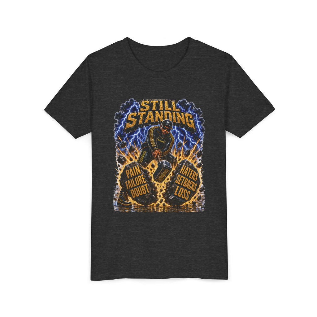 StepYahGameUp — Still Standing | Youth Tee