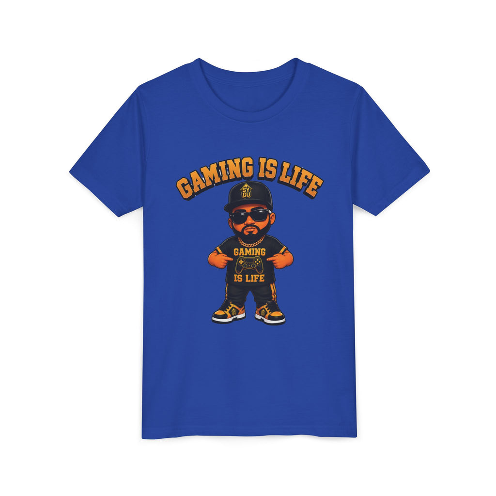 StepYahGameUp — Gaming Is Life | Youth Tee
