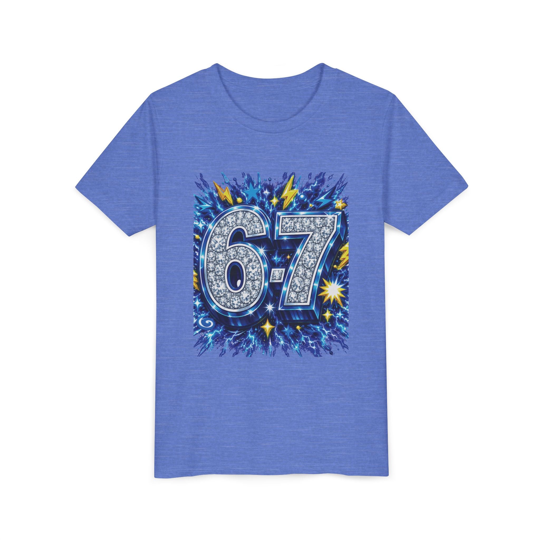 6-7 Youth Tee — Electric Edition