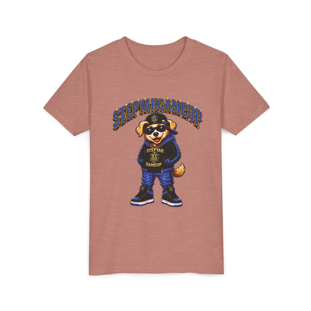 StepYahGameUp — SYGU Dog | Blue Edition | Unisex Youth Tee