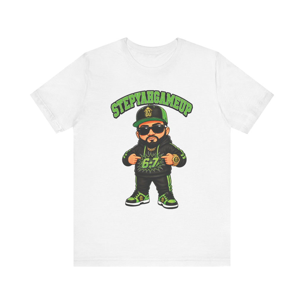 StepYahGameUp — Stumble Step 6-7 | Green Edition | Unisex Tee