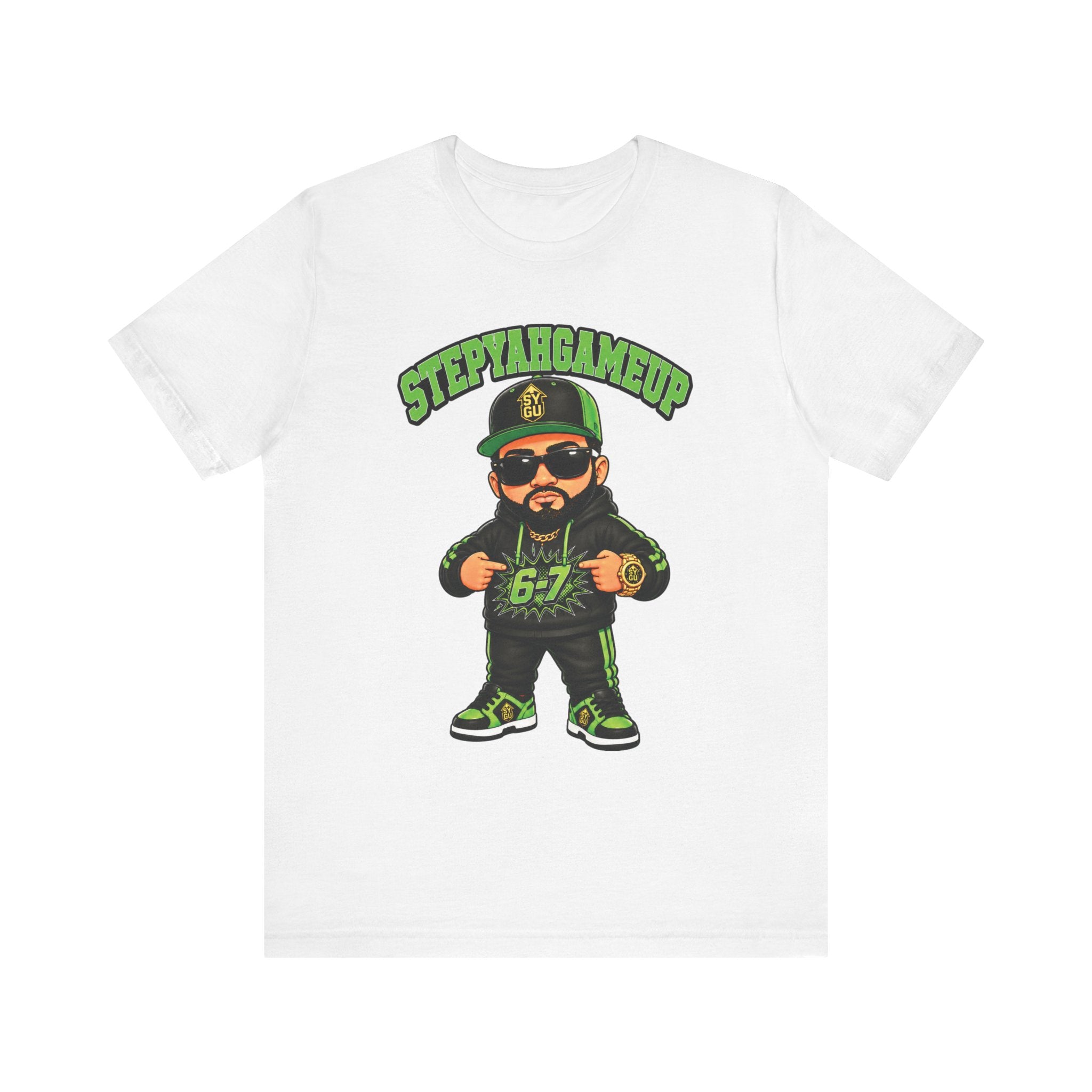 StepYahGameUp — Stumble Step 6-7 | Green Edition | Unisex Tee