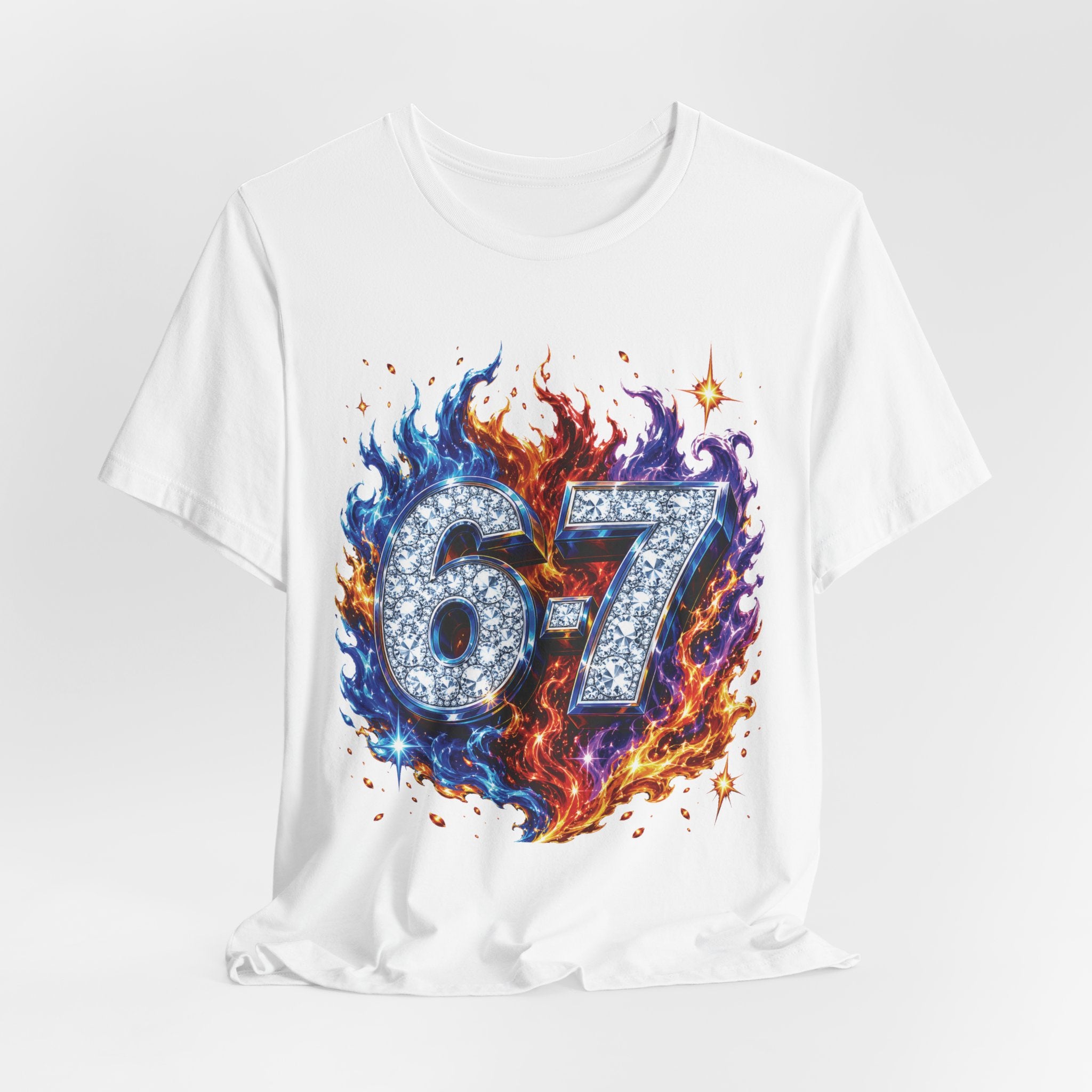 6-7 Unisex Tee — Flame Edition