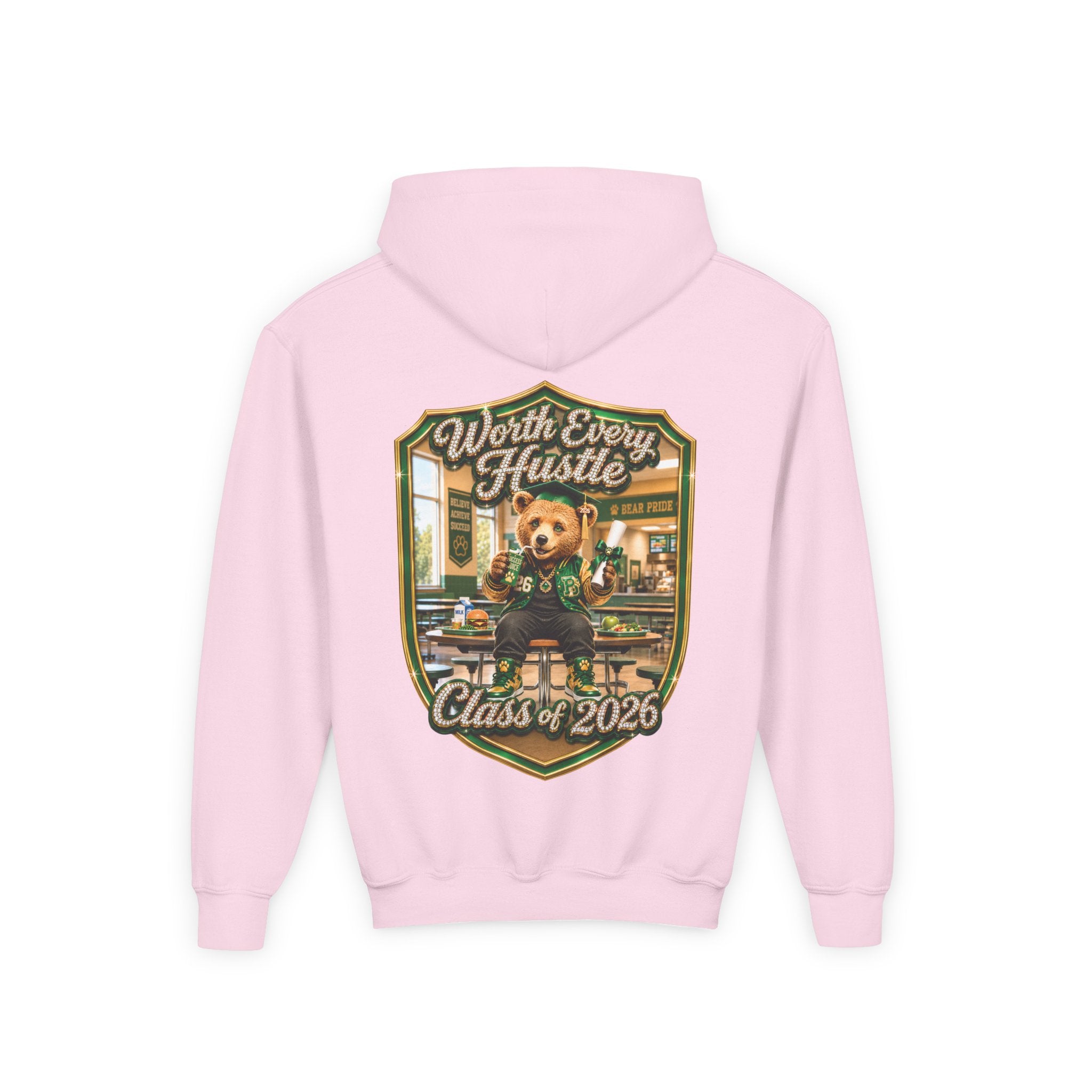 Little Barrett Youth Hoodie — Worth Every Hustle