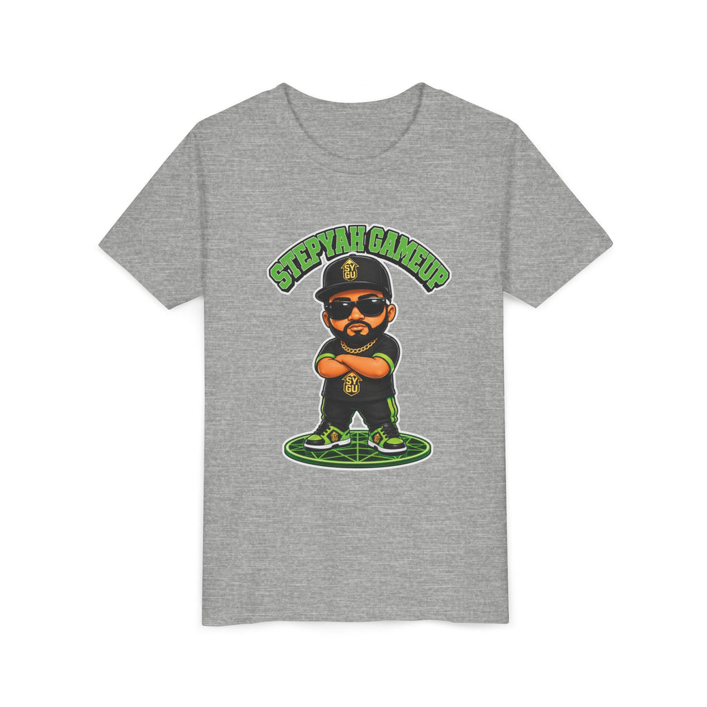StepYahGameUp — Stumble Step Green Edition | Youth Tee