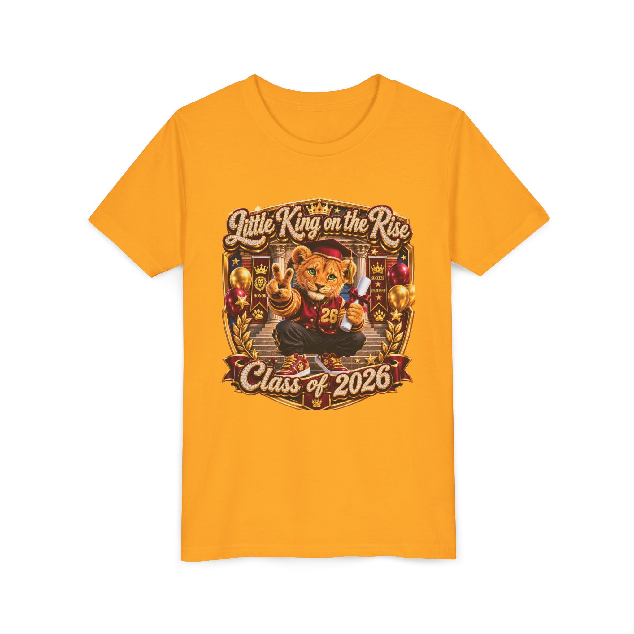 Little King Miko Unisex   Youth Tee — Little King on the Rise