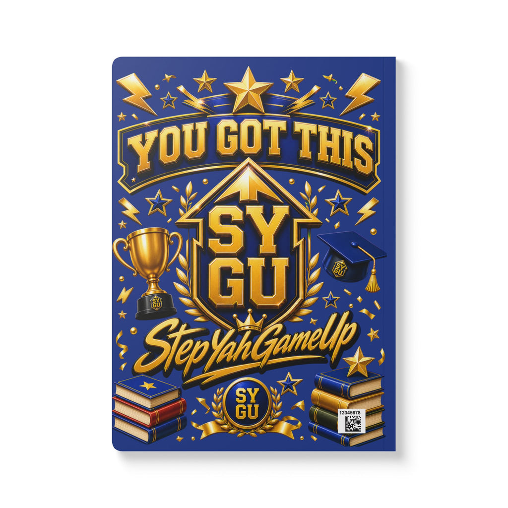 StepYahGameUp — You Got This | Softcover Story Journal