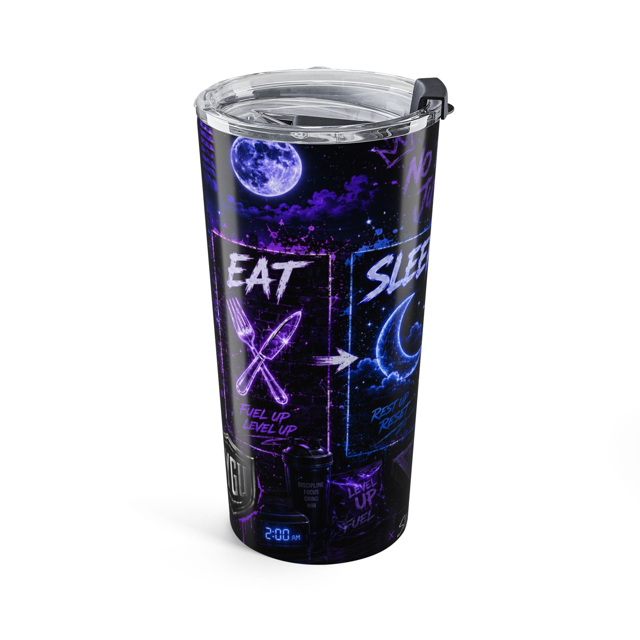 StepYahGameUp — Eat Sleep Game Repeat | 20oz Tumbler