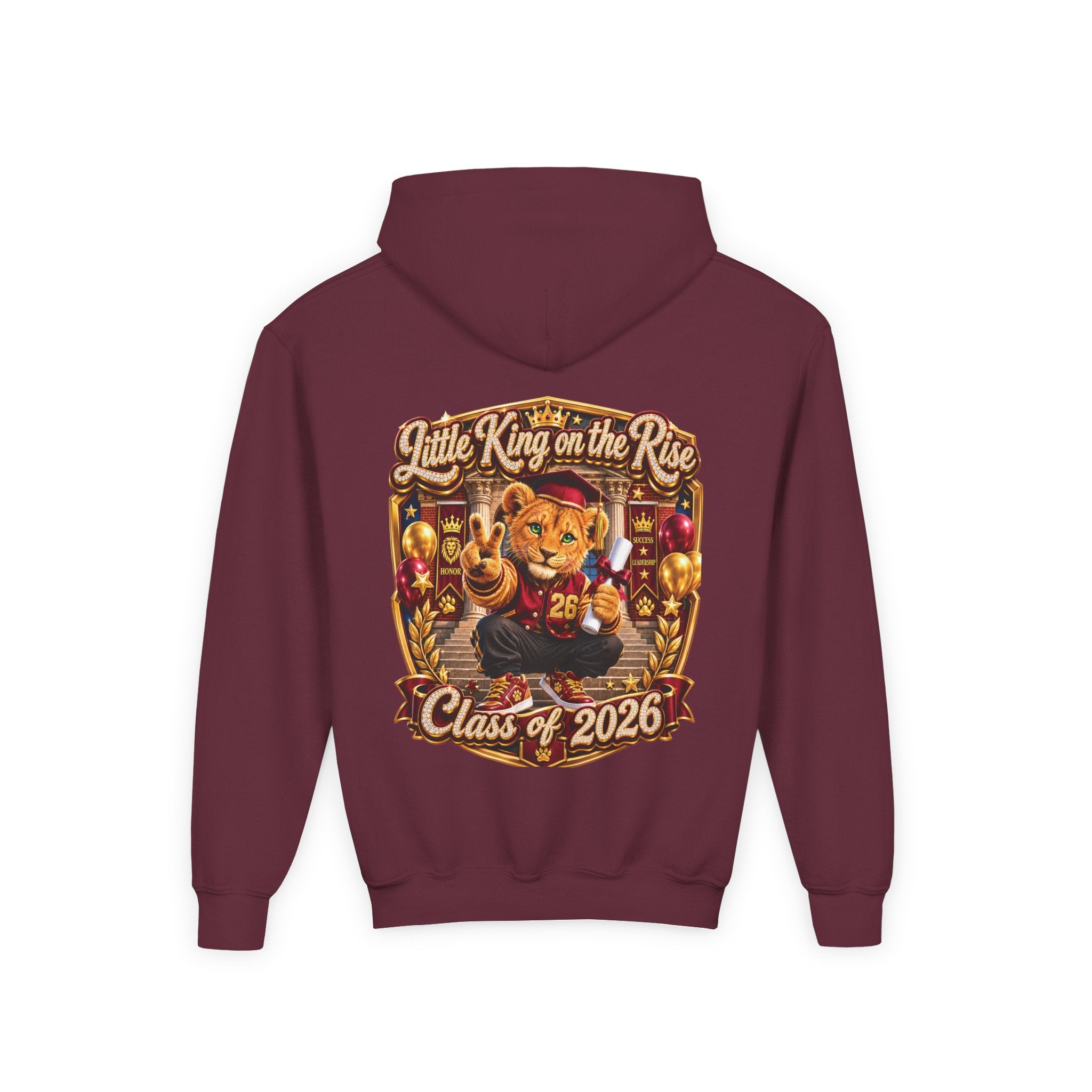 Little King Miko Youth Hoodie — Little King on the Rise