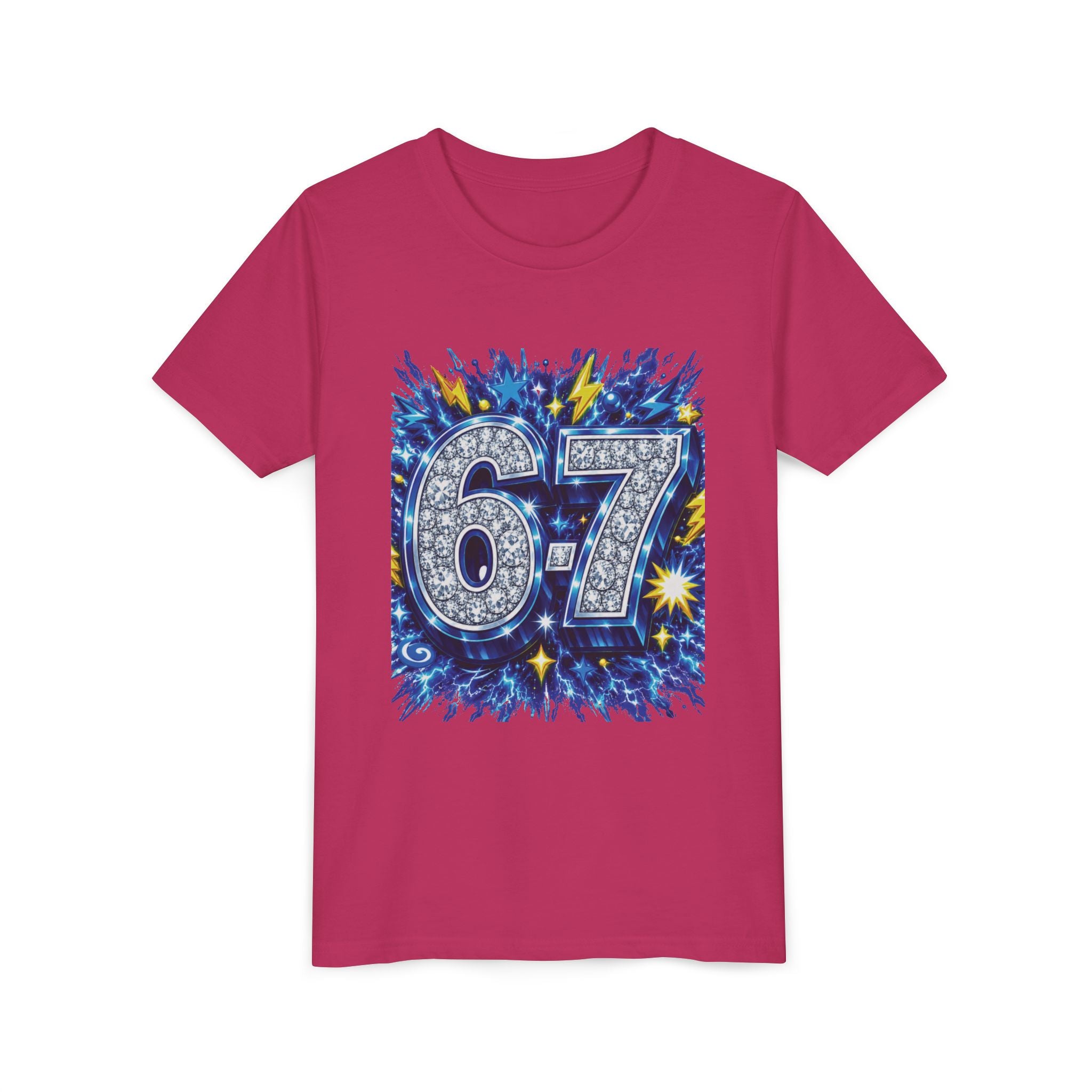 6-7 Youth Tee — Electric Edition