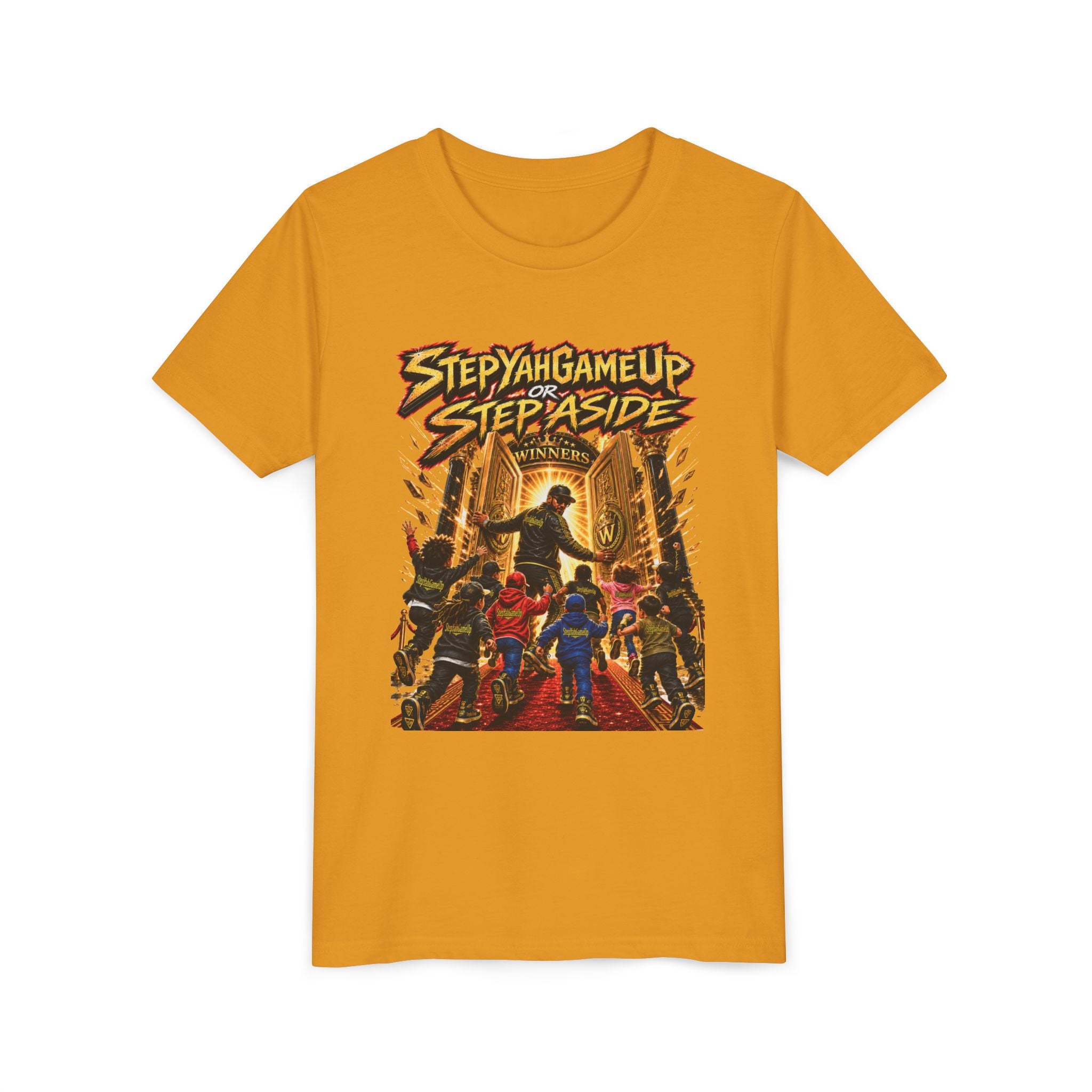 StepYahGameUp or Step Aside — Youth Tee