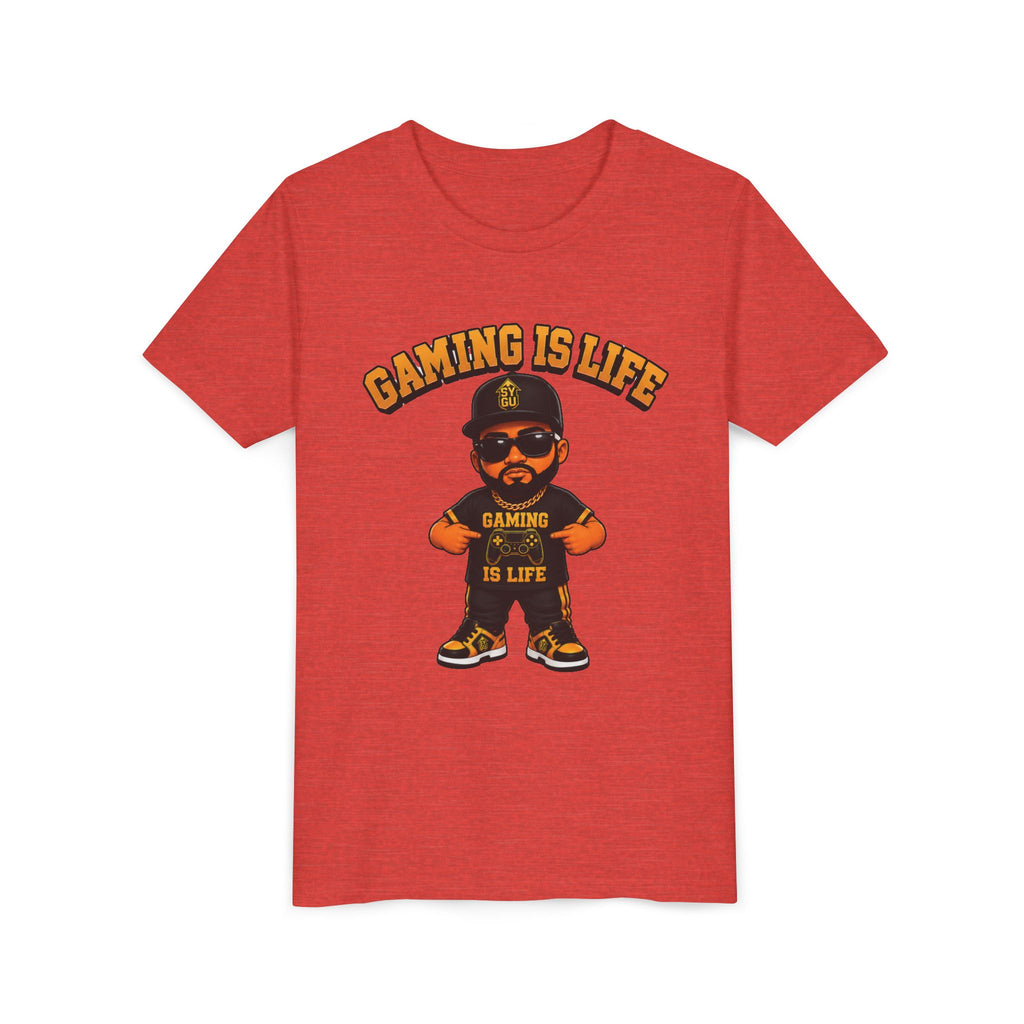 StepYahGameUp — Gaming Is Life | Youth Tee