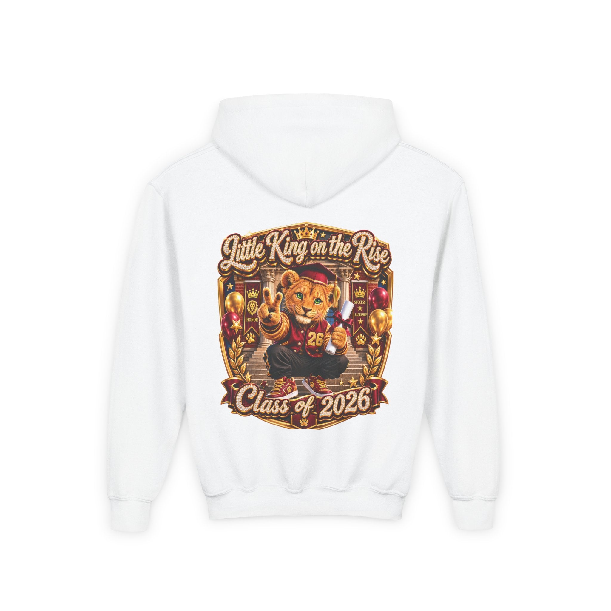 Little King Miko Youth Hoodie — Little King on the Rise