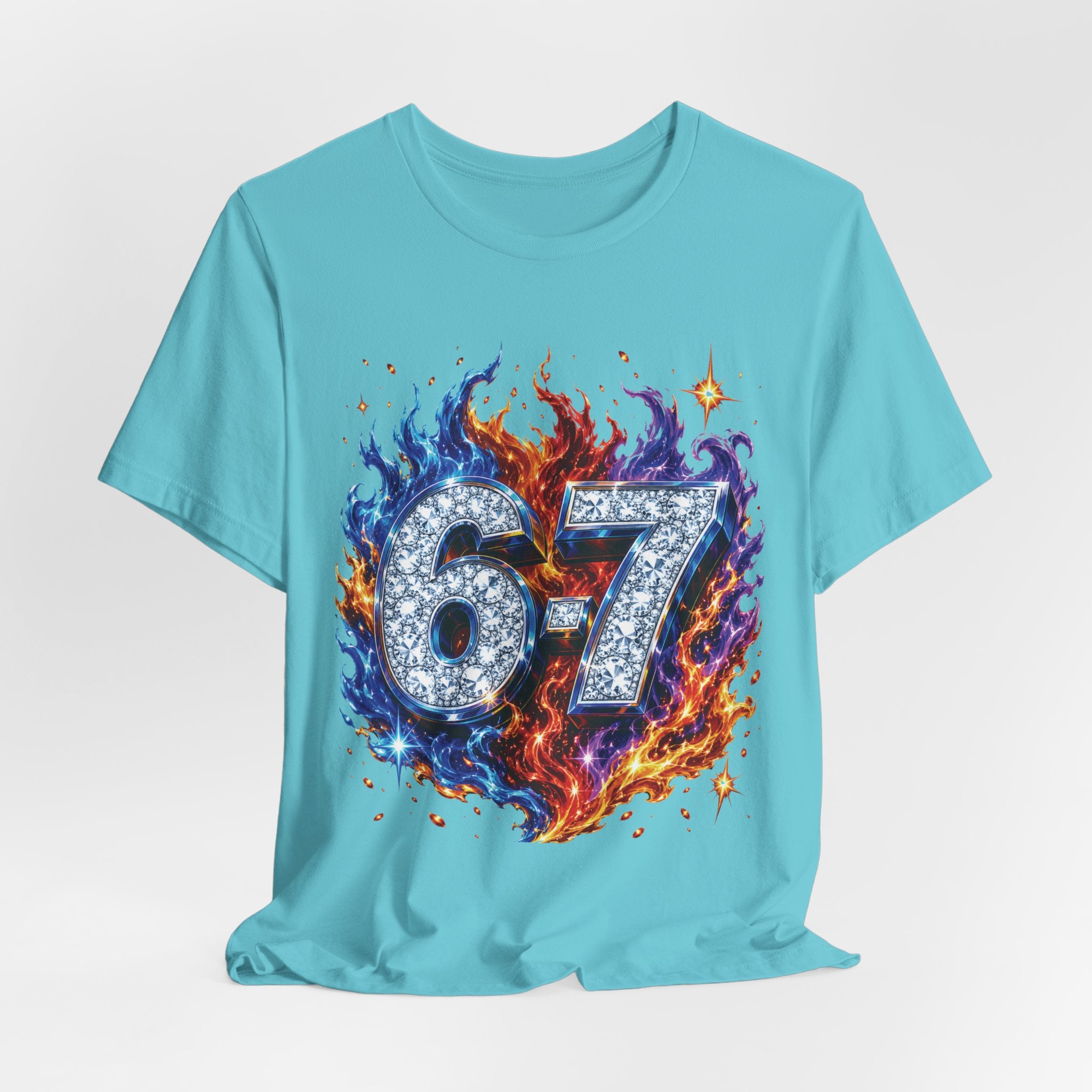 6-7 Unisex Tee — Flame Edition