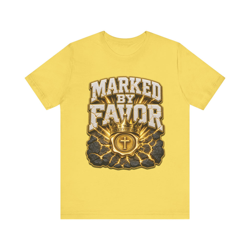 Walk By Faith ✝️ — Marked By Favor | Unisex Tee