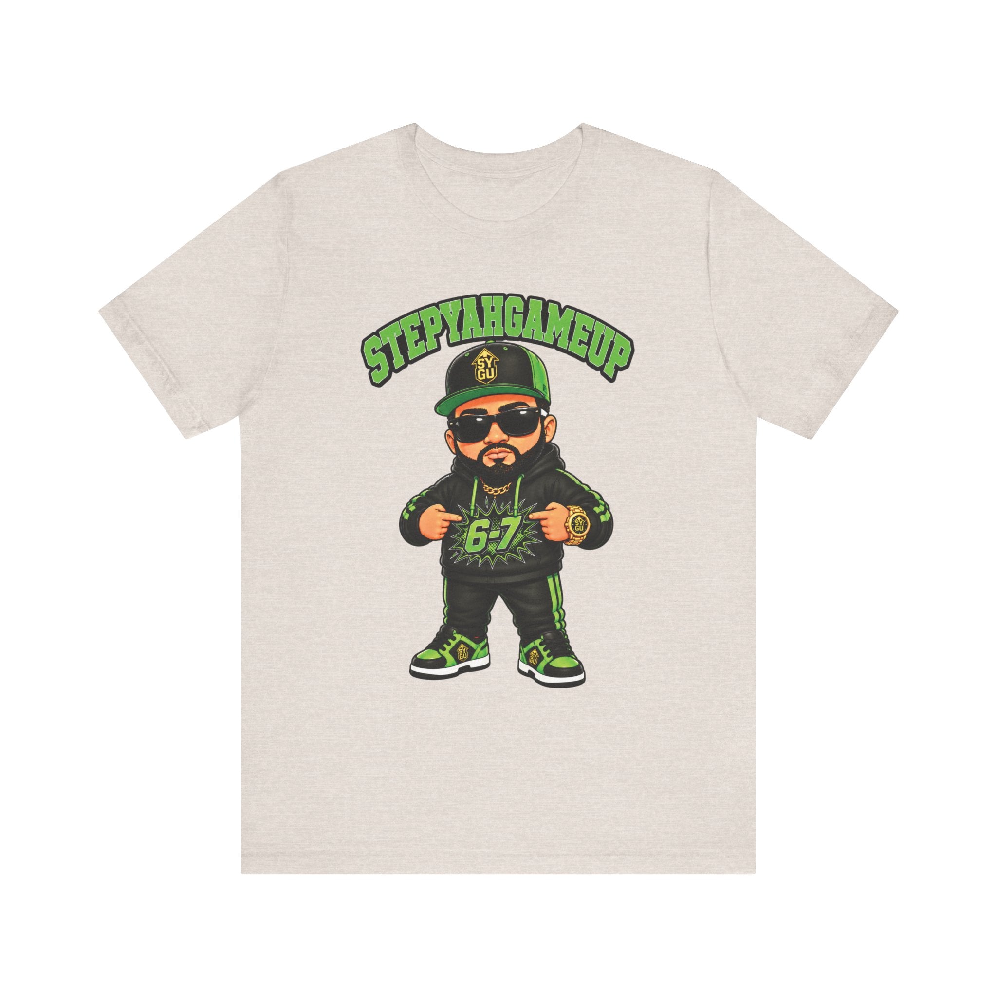 StepYahGameUp — Stumble Step Green Edition | Unisex Tee