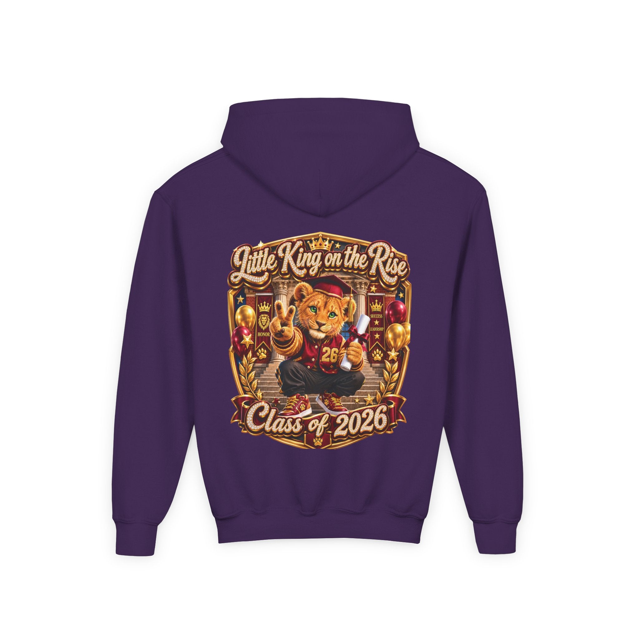 Little King Miko Youth Hoodie — Little King on the Rise