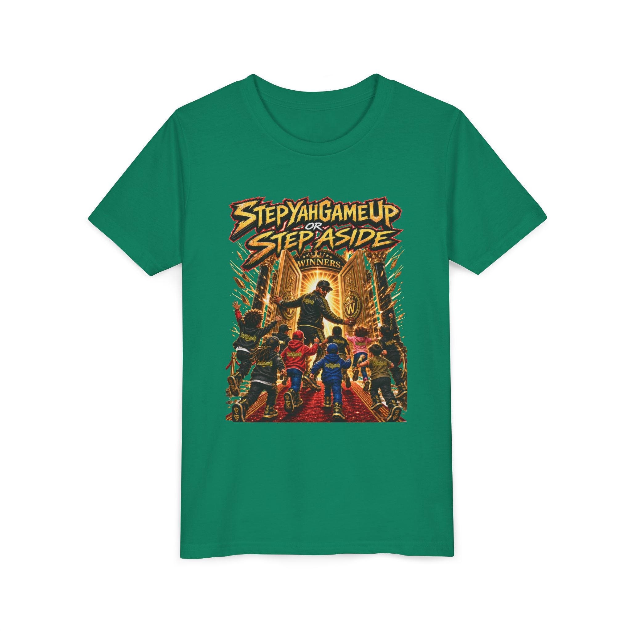 StepYahGameUp or Step Aside — Youth Tee