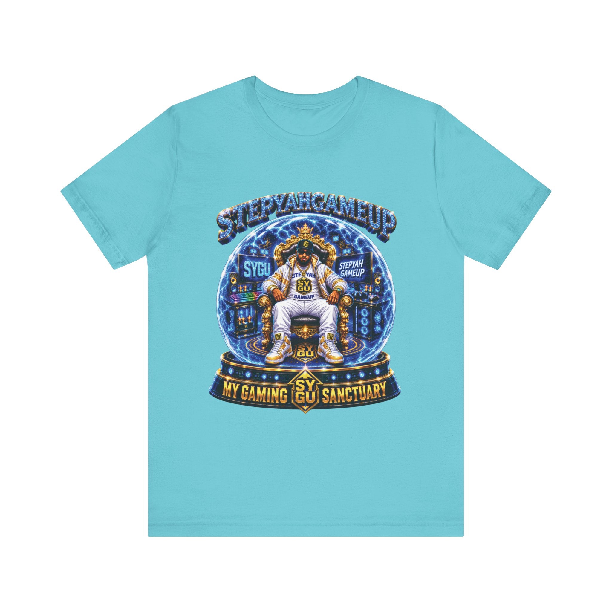 StepYahGameUp — My Gaming Sanctuary | Unisex Tee