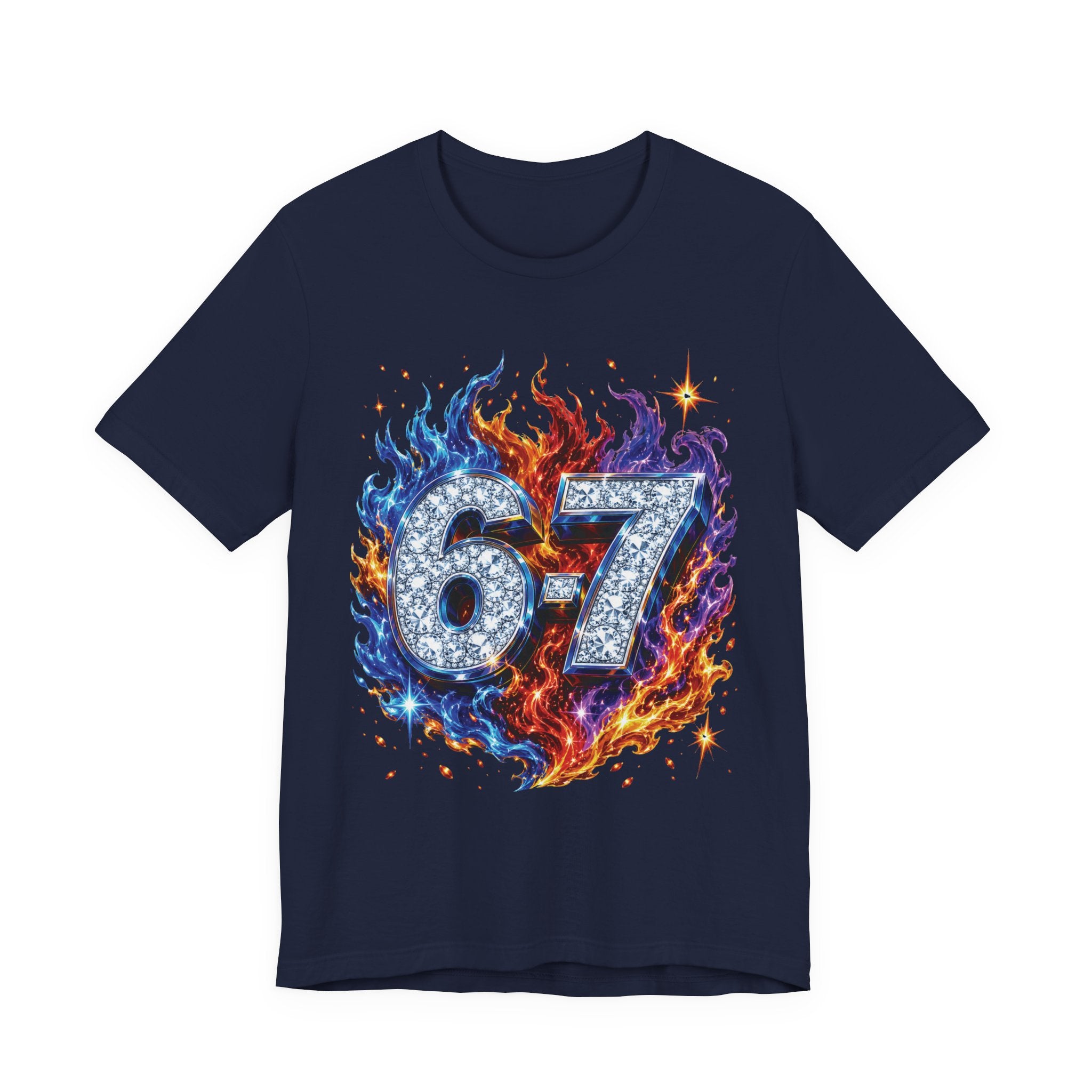 6-7 Unisex Tee — Flame Edition