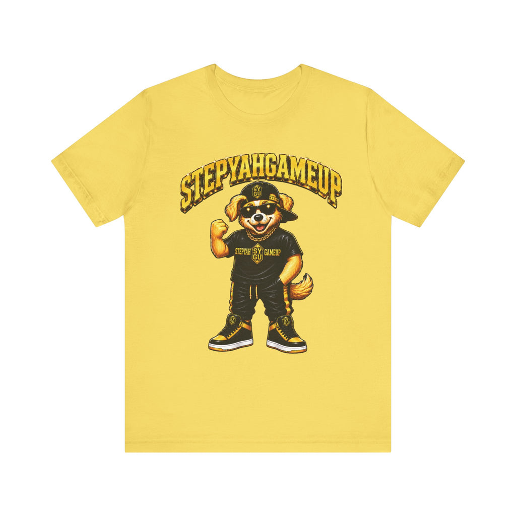 StepYahGameUp — SYGU Dog | Gold Edition | Unisex Tee