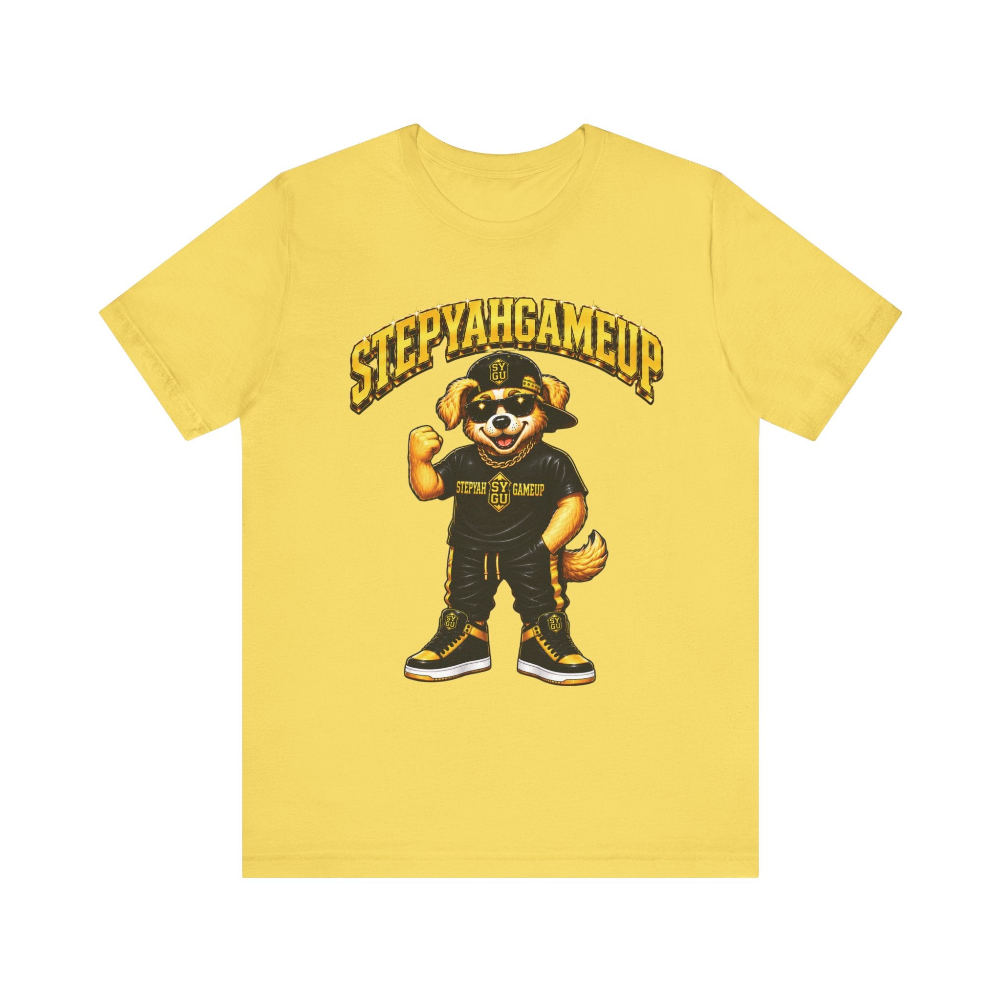 StepYahGameUp — SYGU Dog | Gold Edition | Unisex Tee