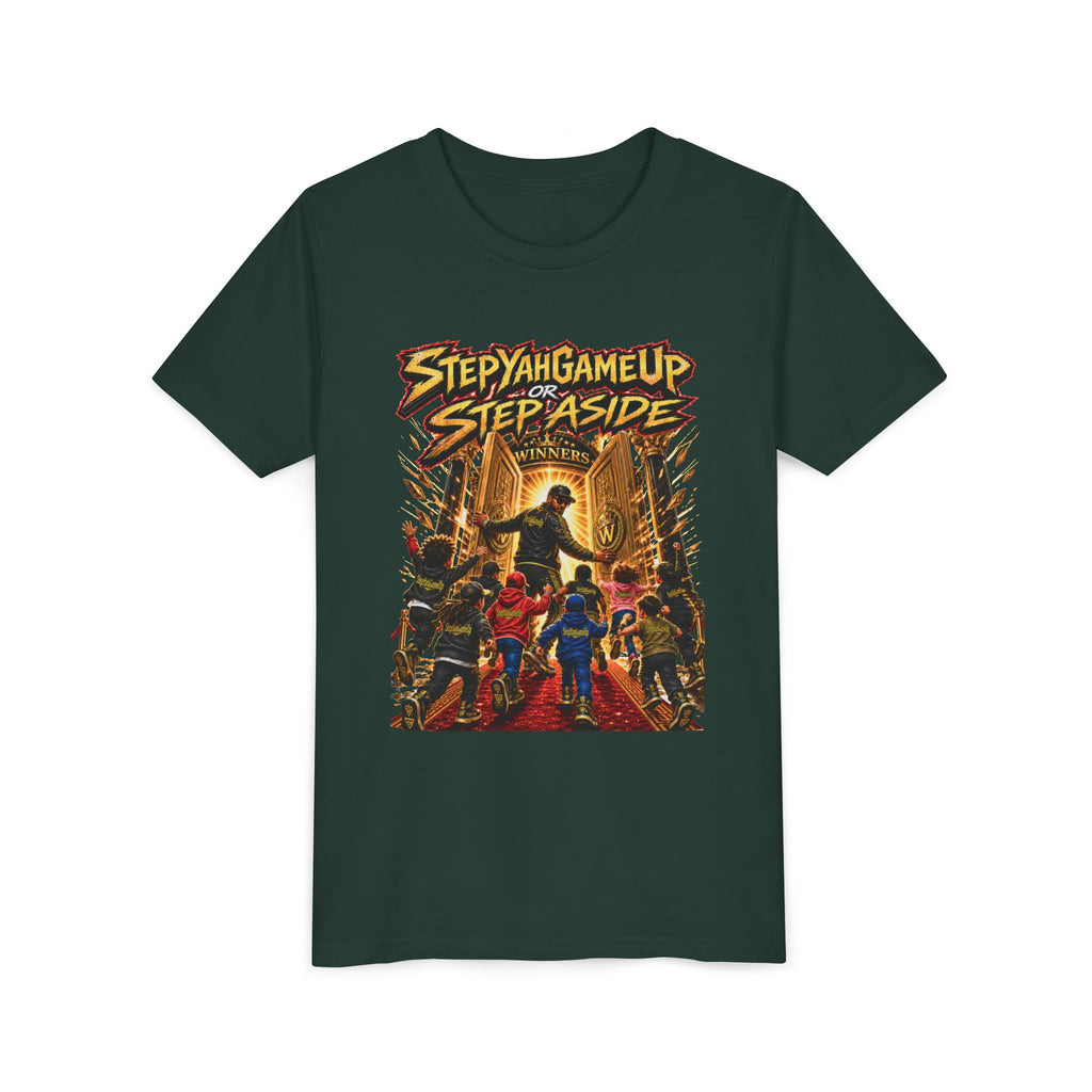 StepYahGameUp or Step Aside — Youth Tee