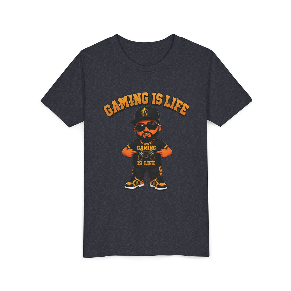 StepYahGameUp — Gaming Is Life | Youth Tee
