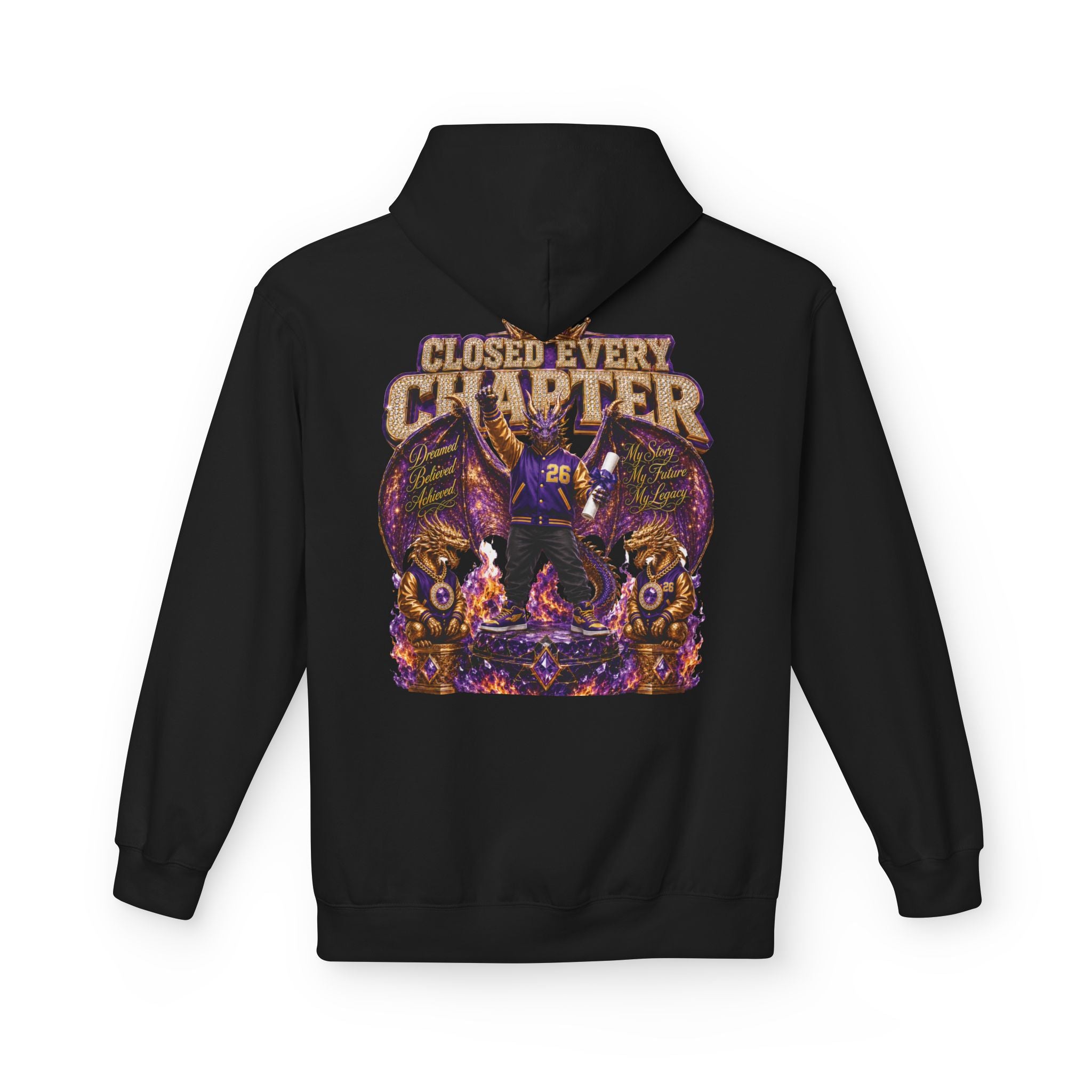 The Drake Unisex Hoodie — Closed Every Chapter
