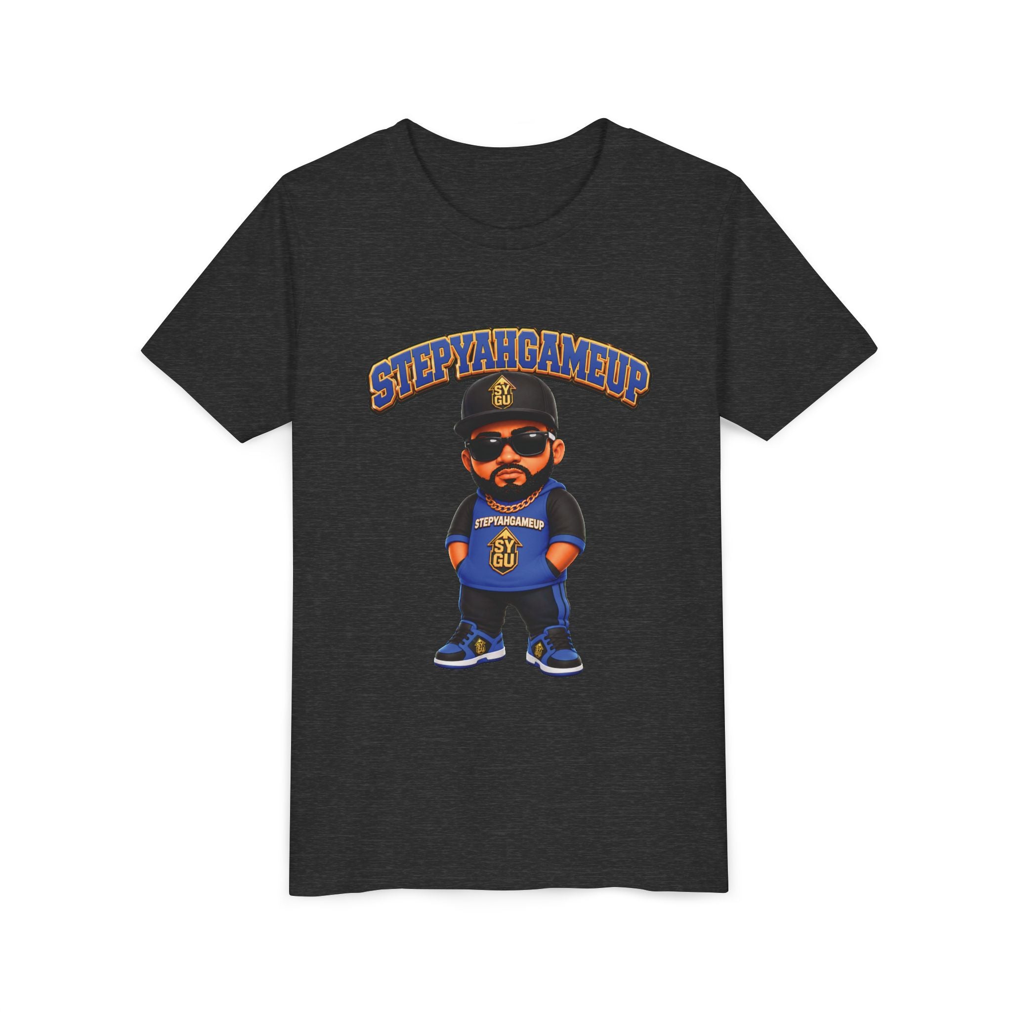 StepYahGameUp — Stumble Step | Hands In Pockets | Youth Tee
