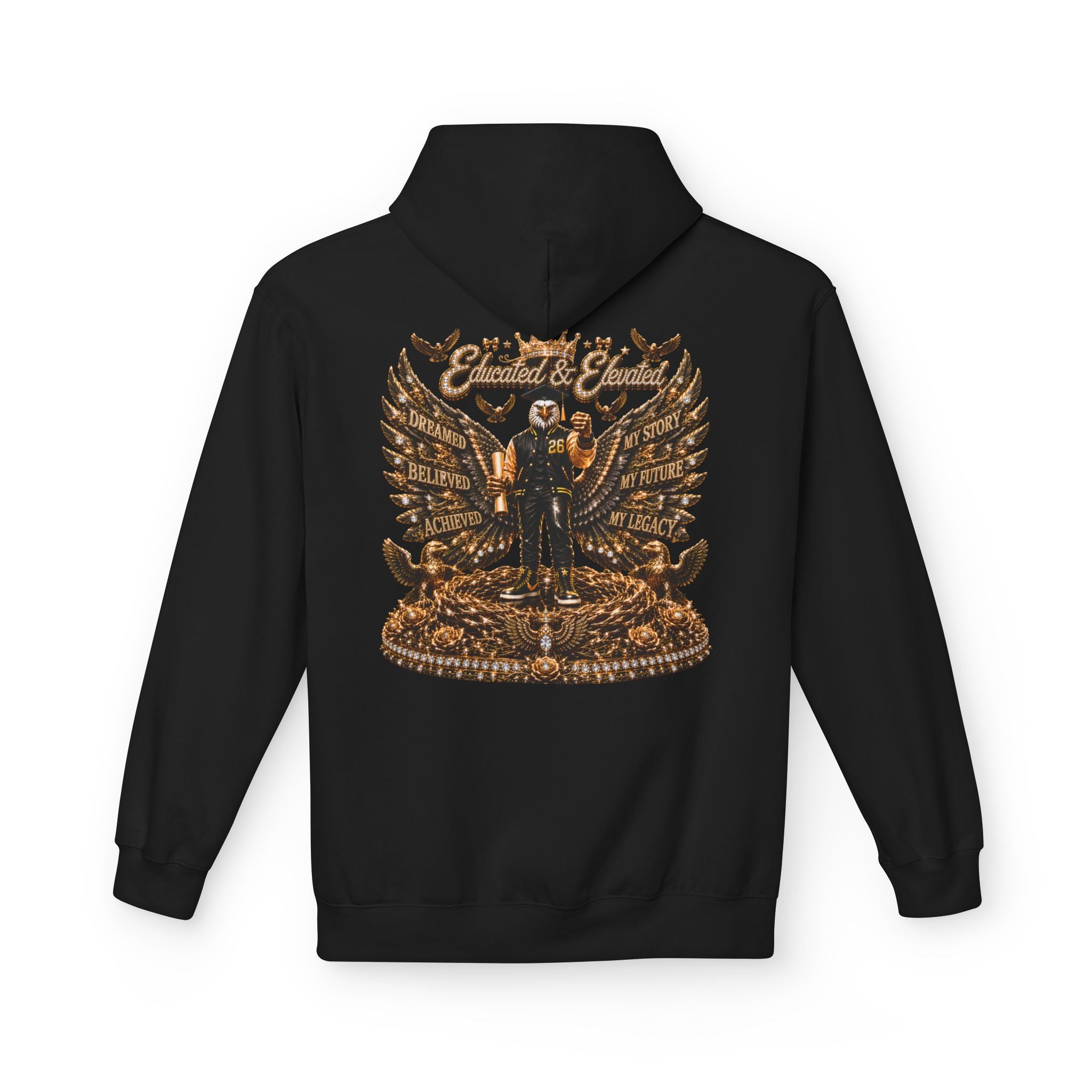The Egor Unisex  Hoodie — Class of 2026 | Educated & Elevated