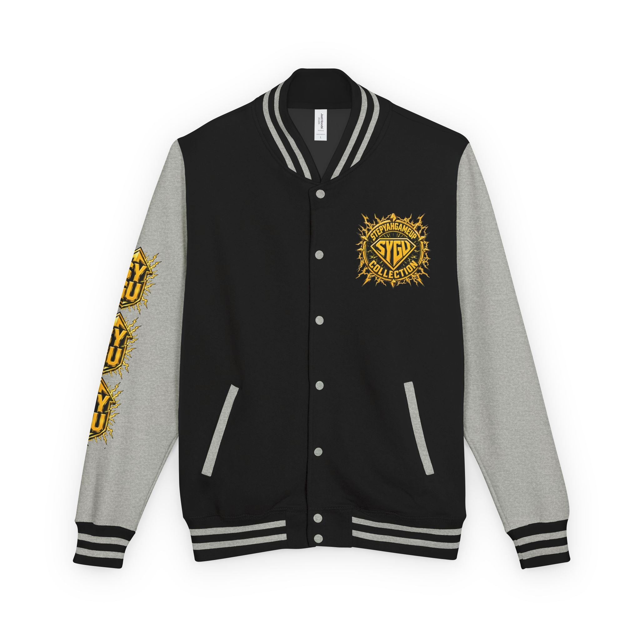 StepYahGameUp — Game On!!!! | Unisex Letterman Jacket