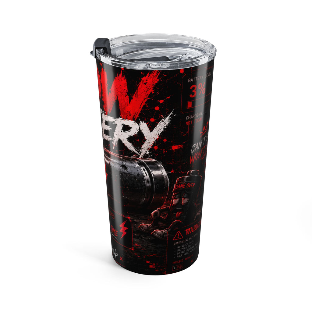 StepYahGameUp — Low Battery | 20oz Tumbler