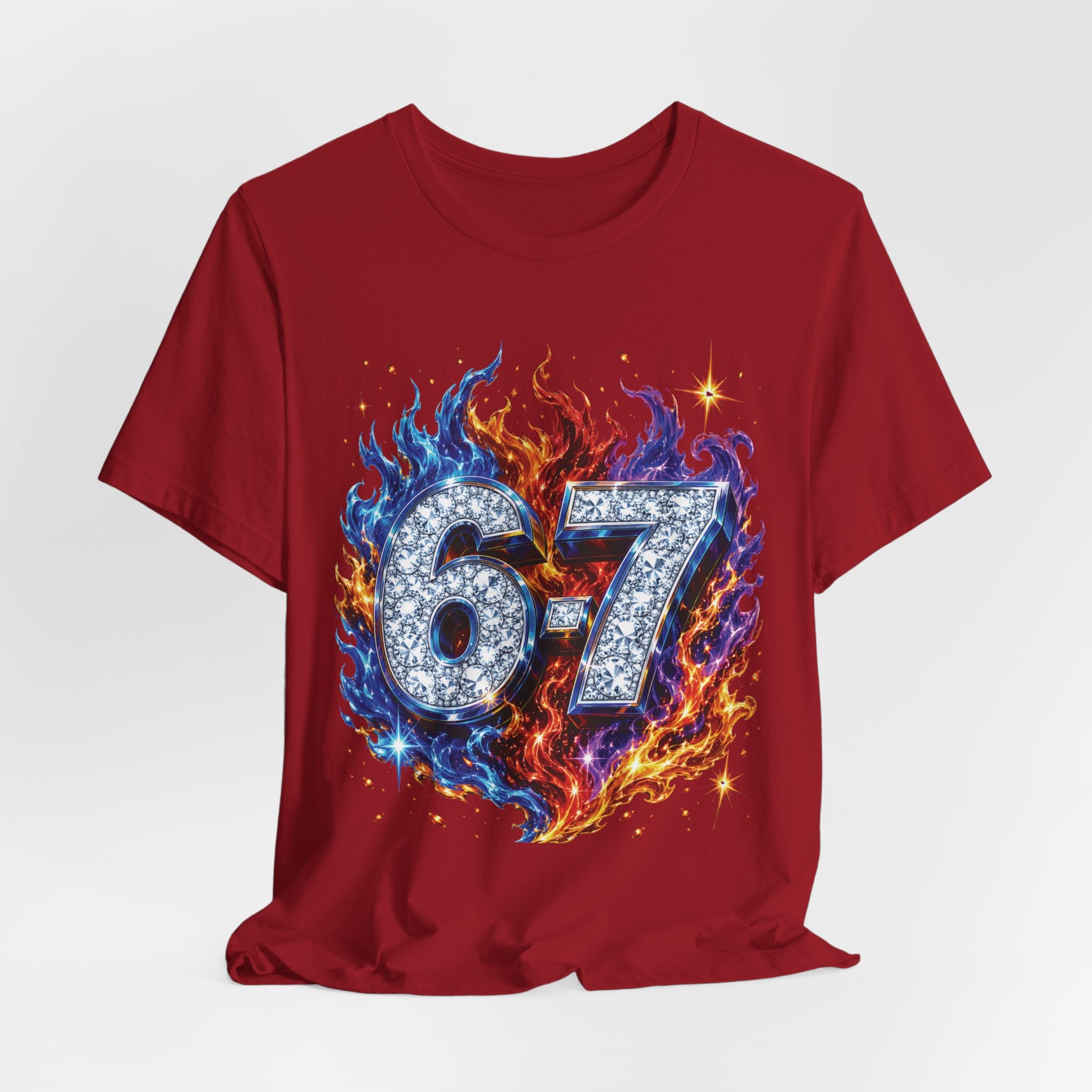 6-7 Unisex Tee — Flame Edition