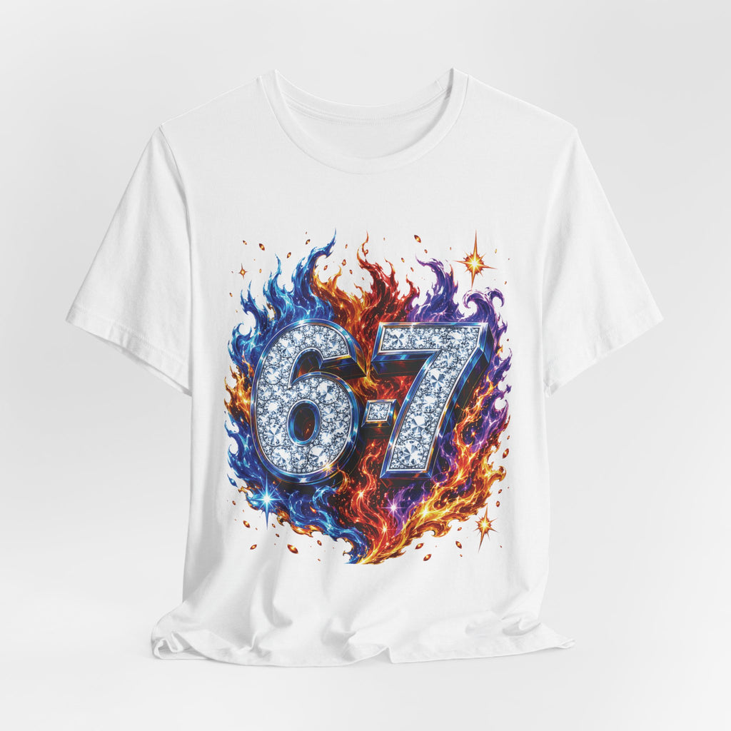 6-7 Unisex Tee — Flame Edition