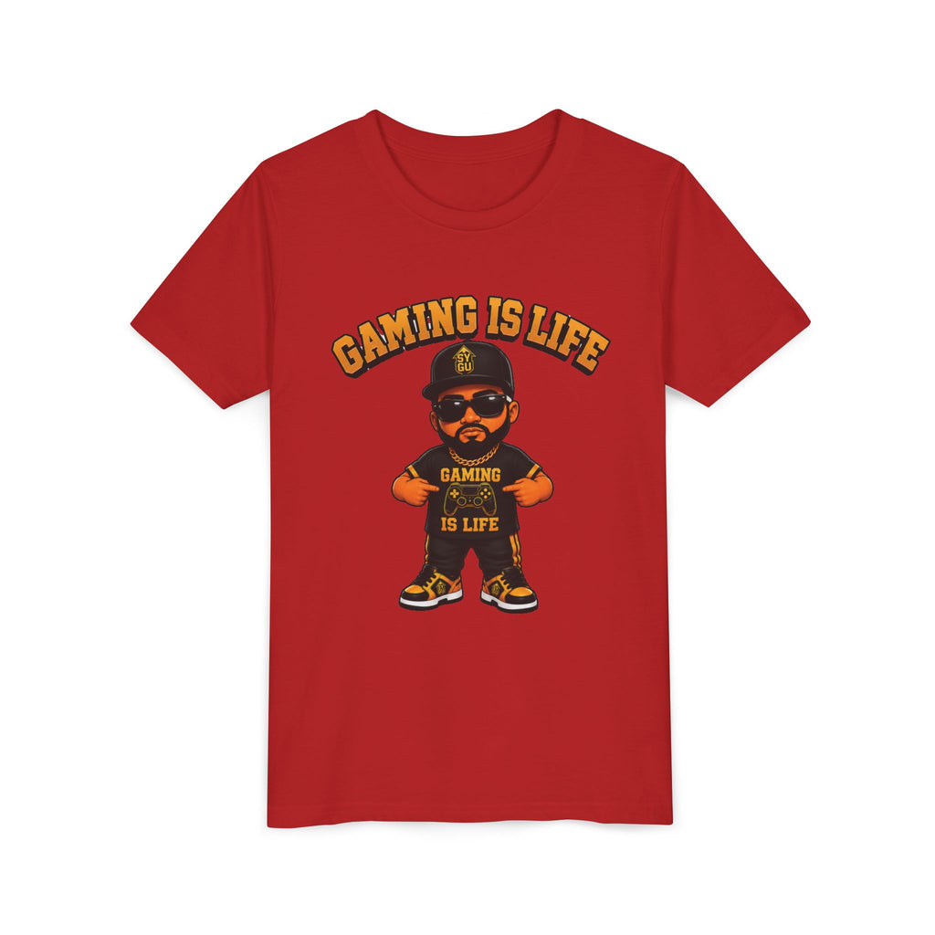 StepYahGameUp — Gaming Is Life | Youth Tee