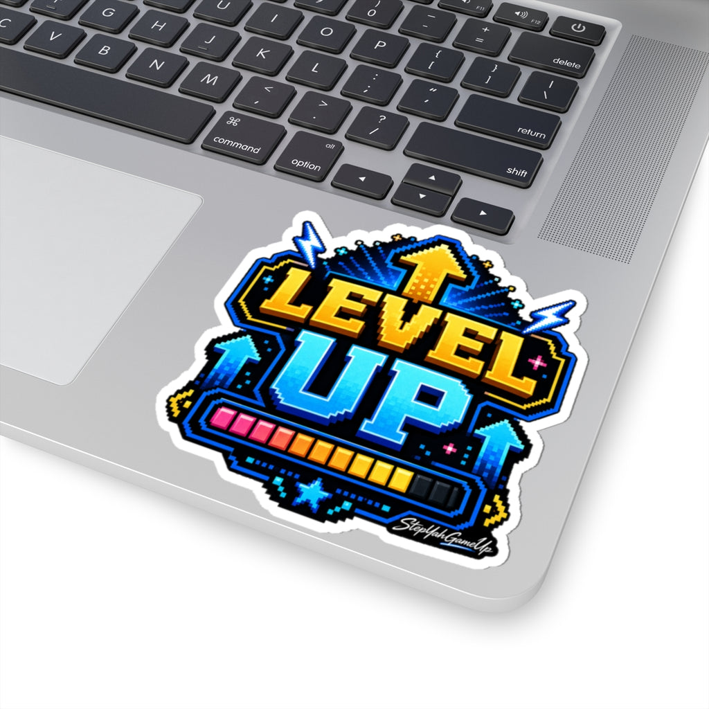 ⬆️ Level Up | Kiss-Cut Sticker