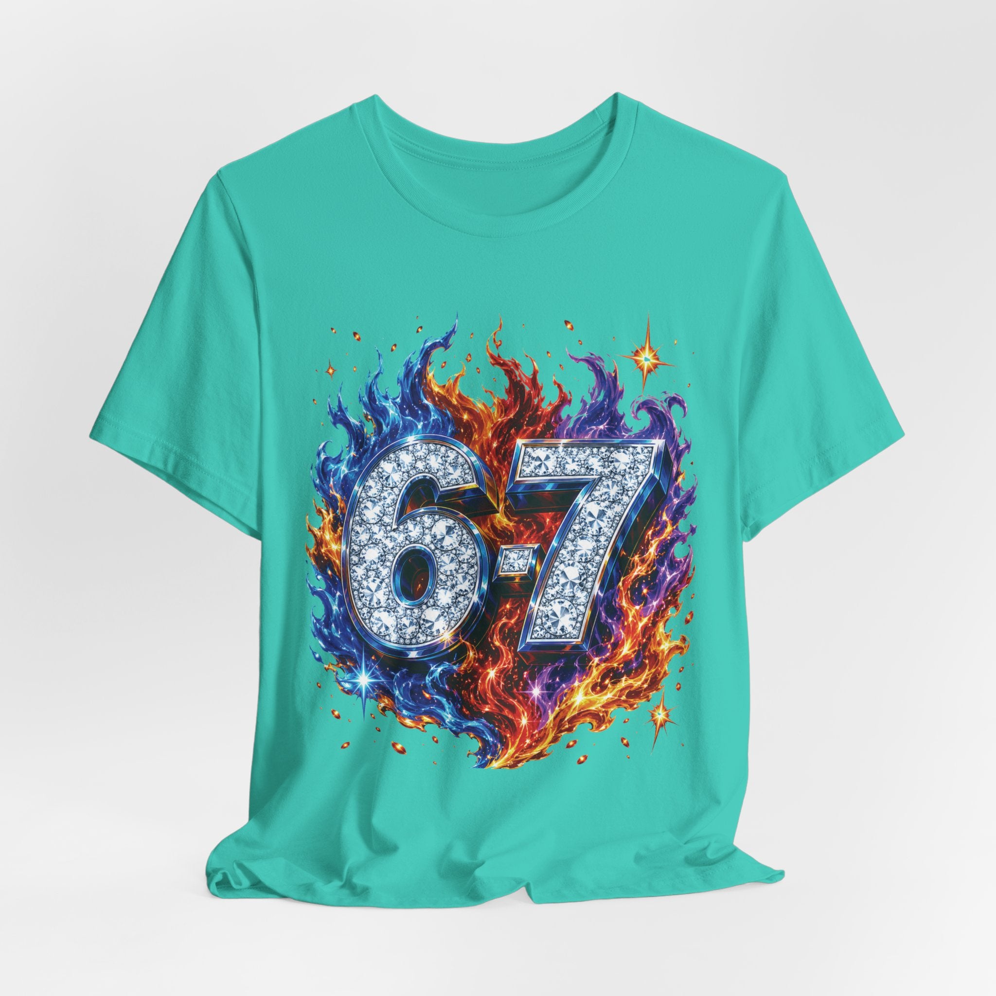 6-7 Unisex Tee — Flame Edition