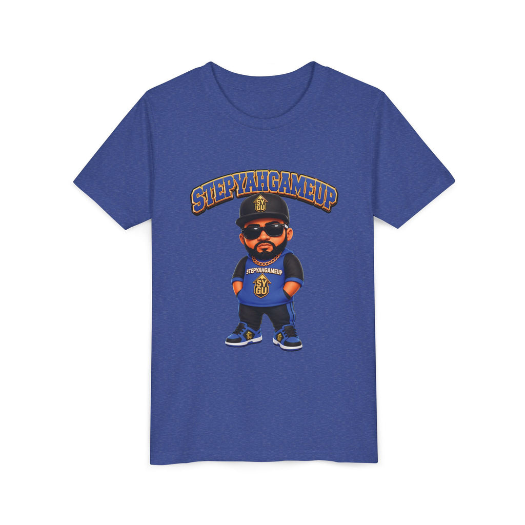 StepYahGameUp — Stumble Step | Hands In Pockets | Youth Tee