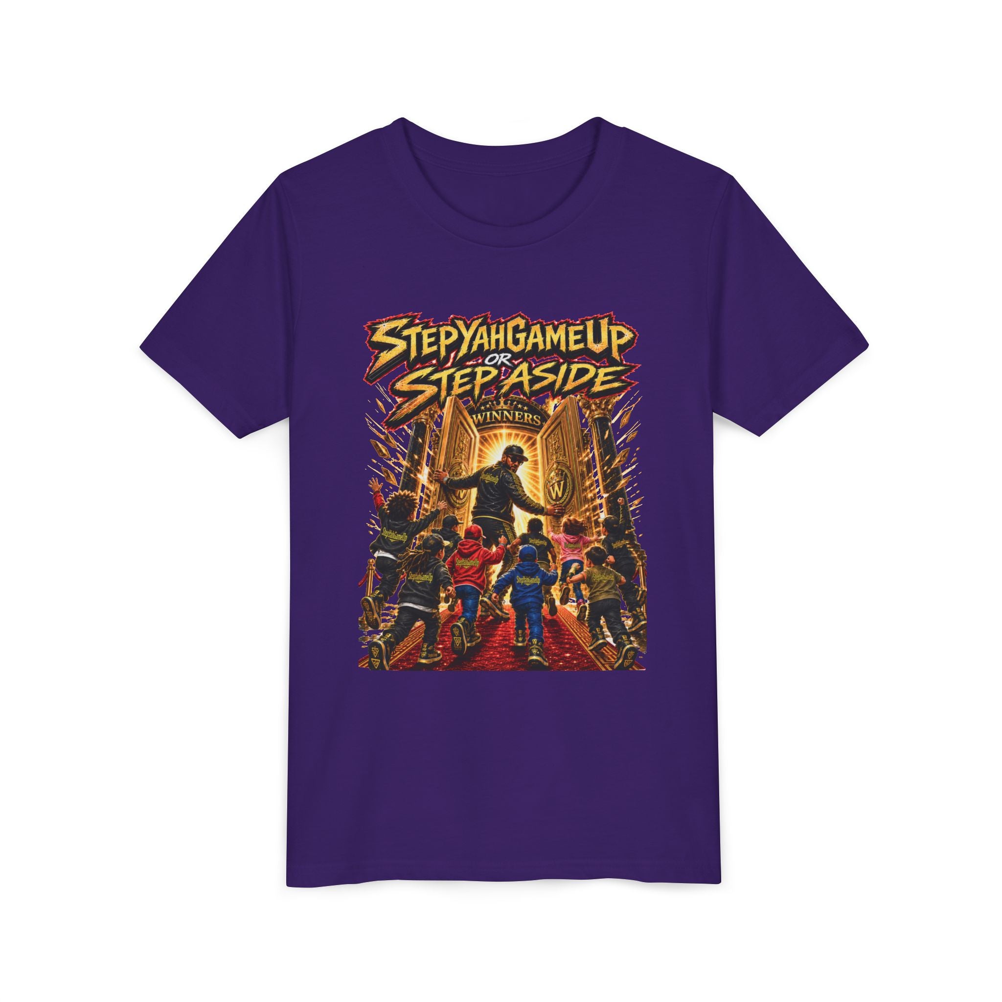 StepYahGameUp or Step Aside — Youth Tee