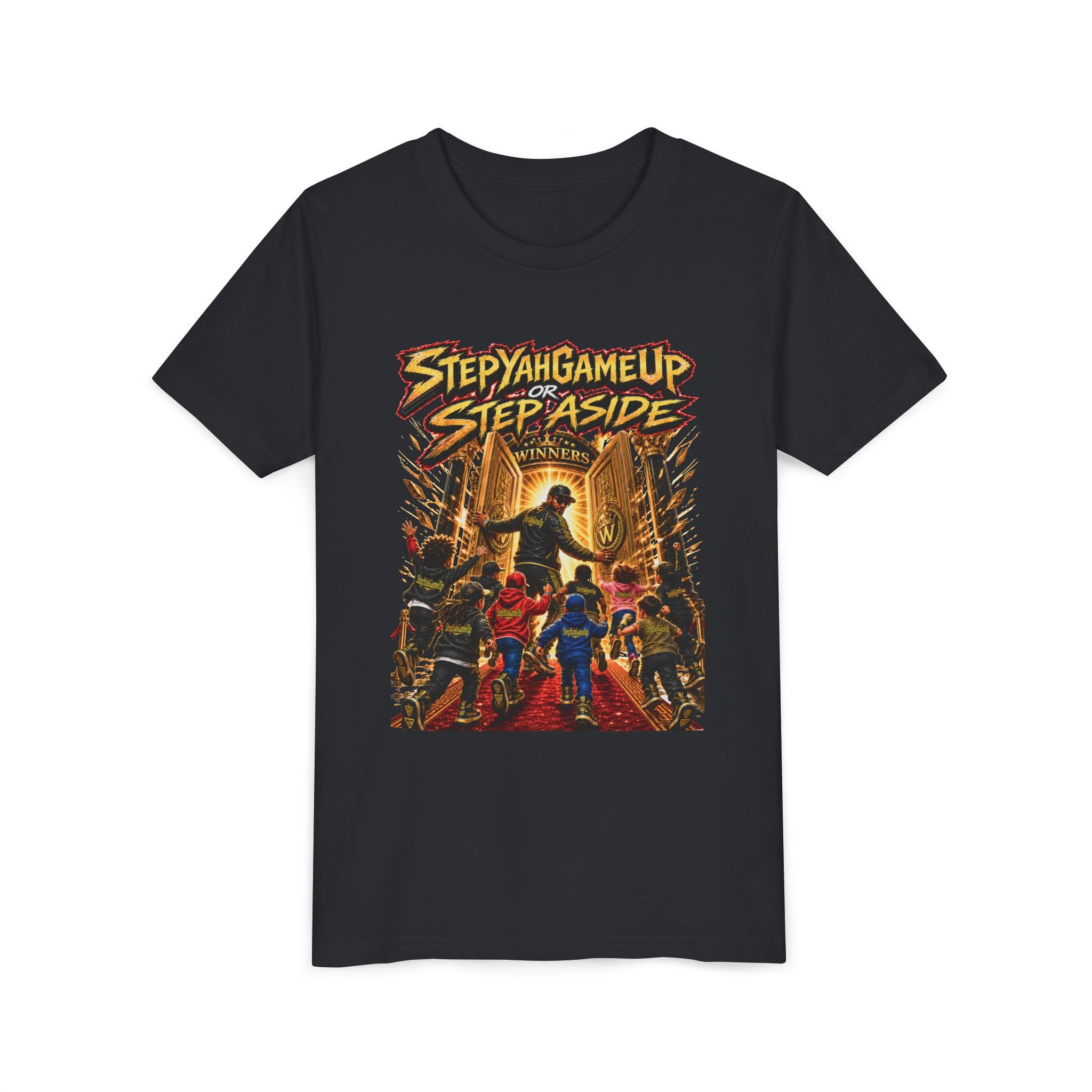 StepYahGameUp or Step Aside — Youth Tee
