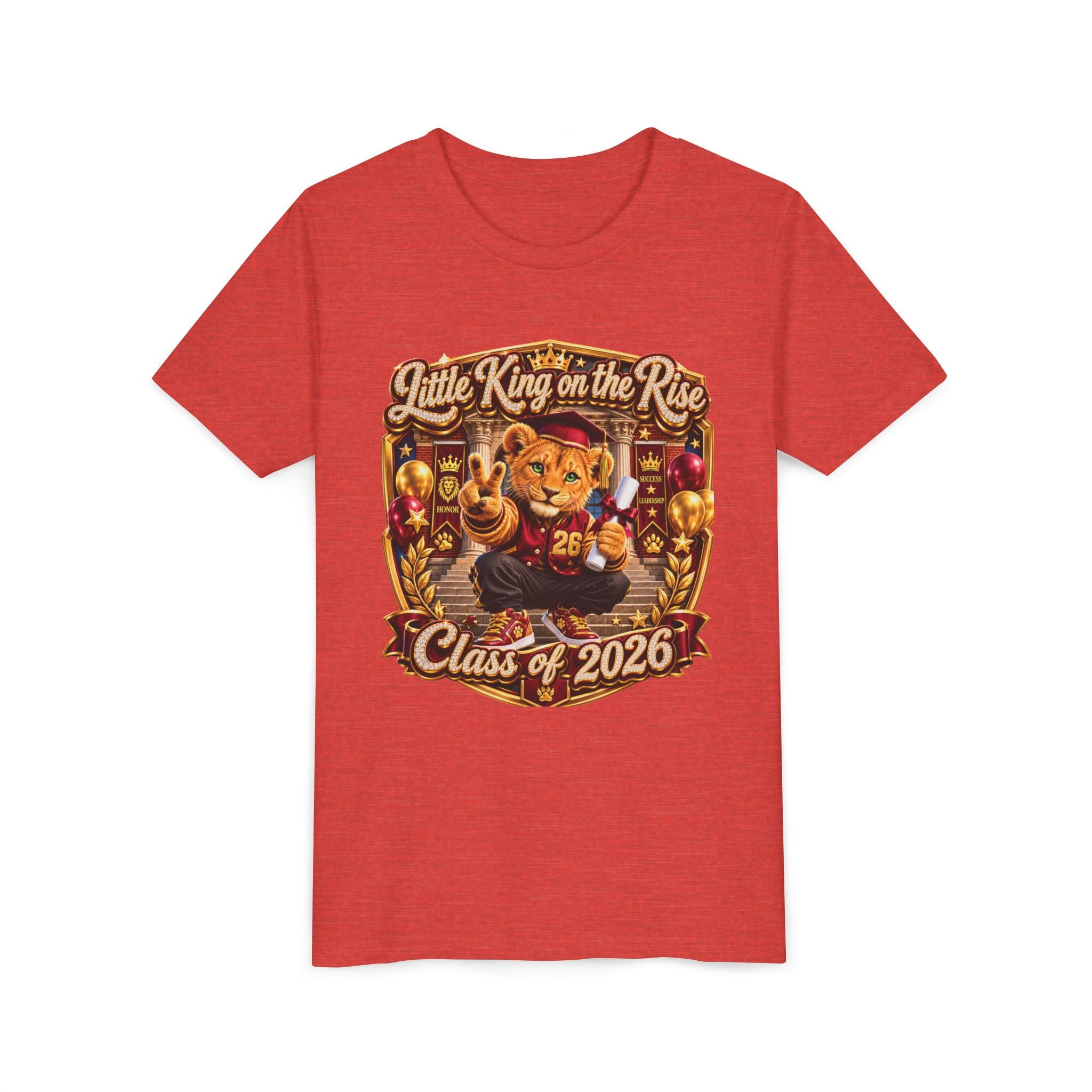 Little King Miko Unisex   Youth Tee — Little King on the Rise