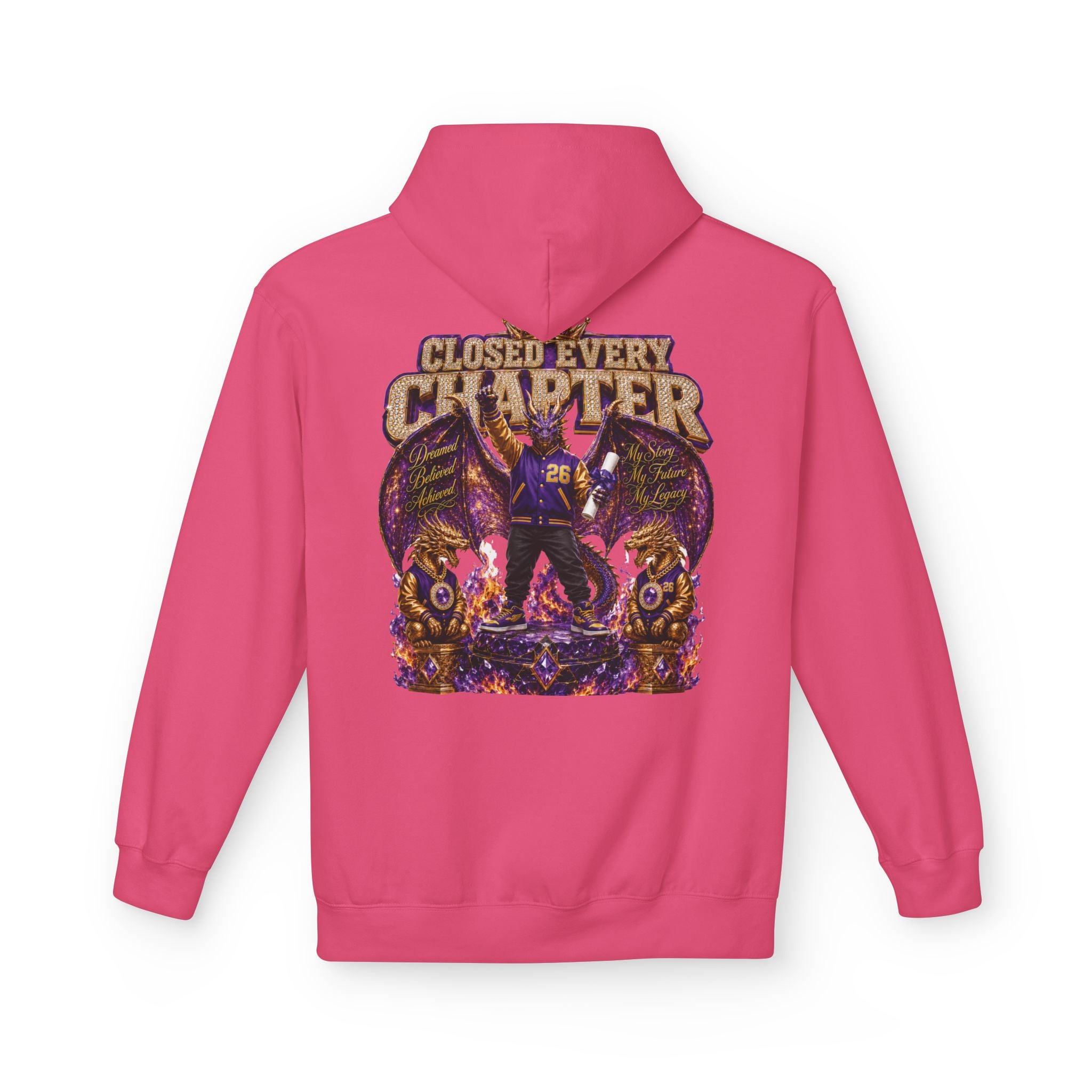 The Drake Unisex Hoodie — Closed Every Chapter