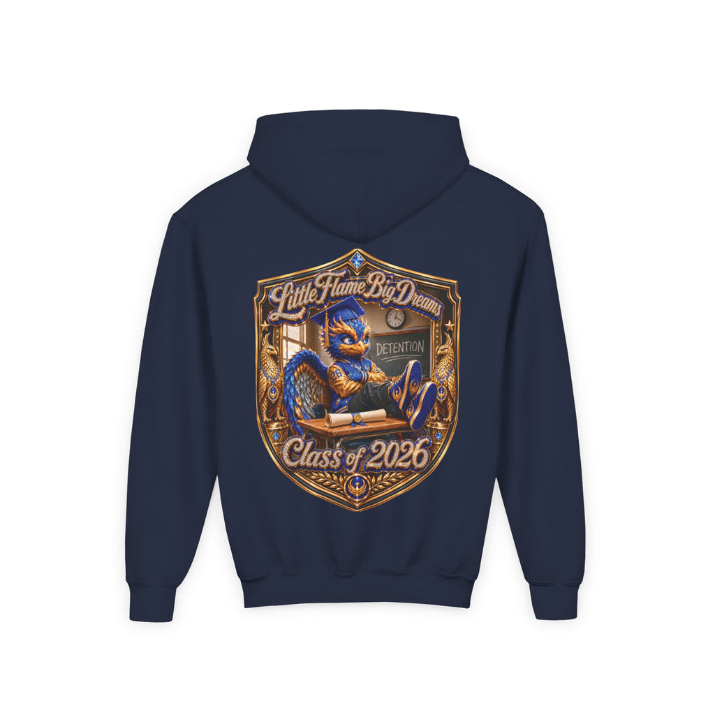 Little Blaze Youth Hoodie — Little Flame Big Dreams